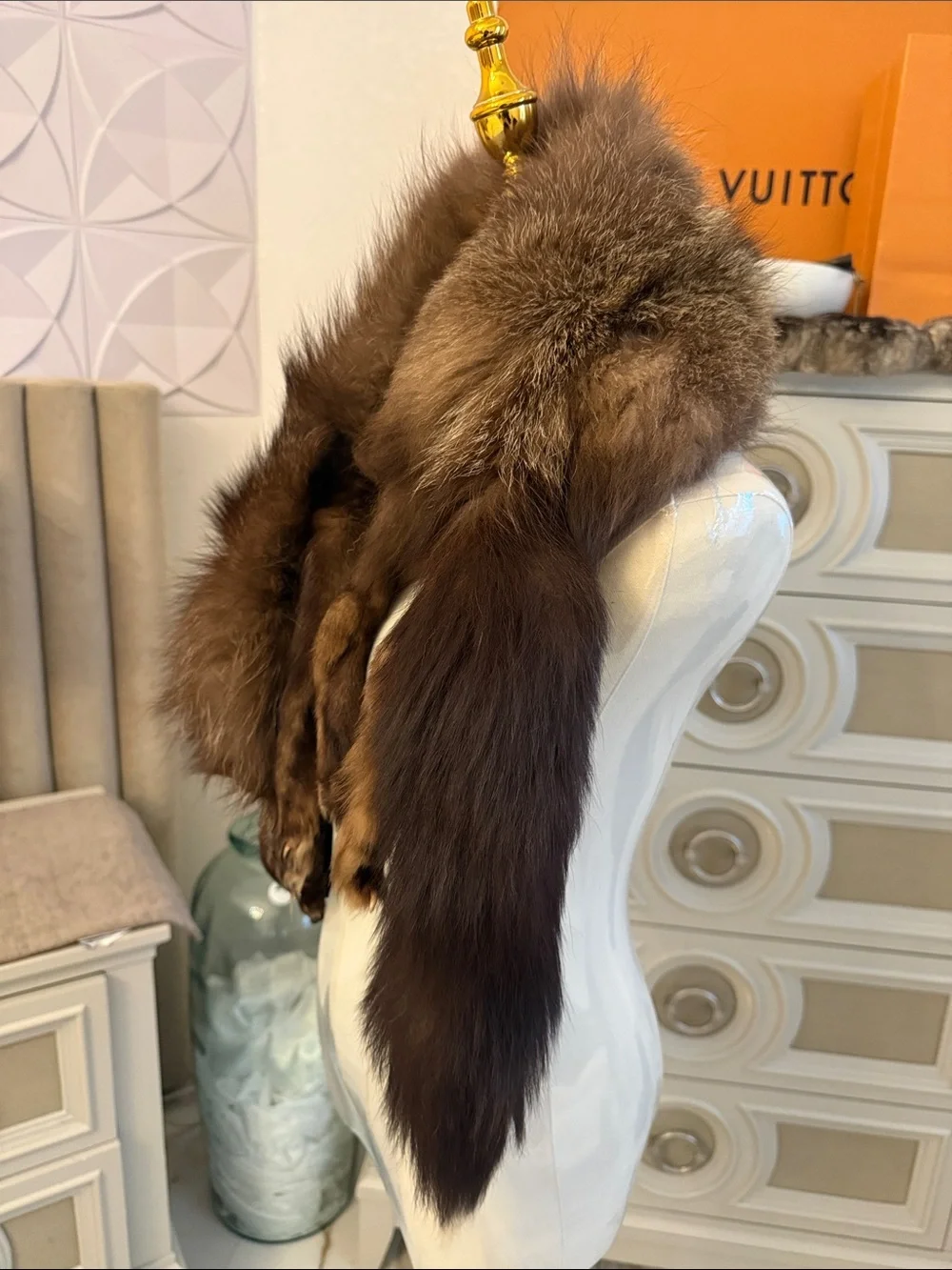 Vintage Fox for stole
